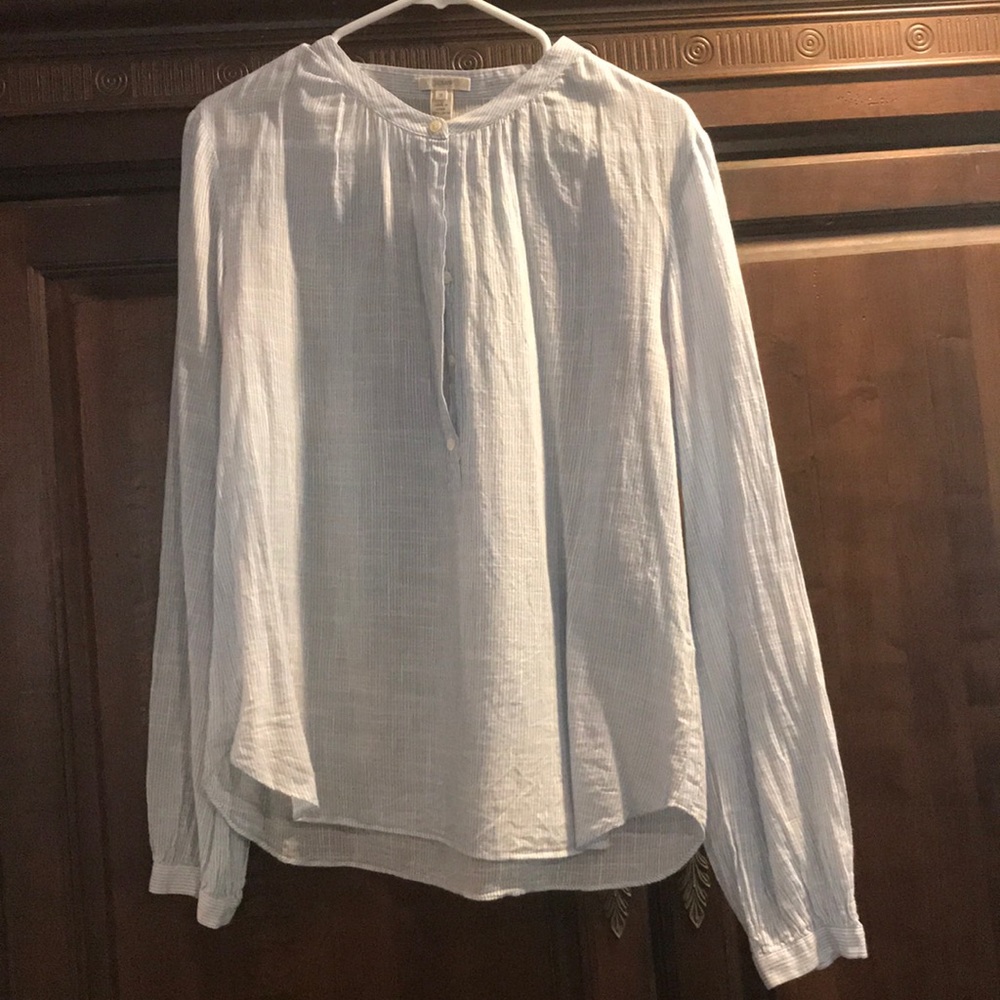J Crew light weight striped tunic